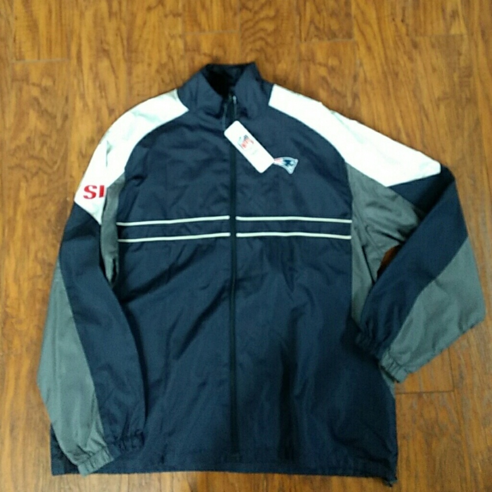 New England Patriots windbreaker jacket